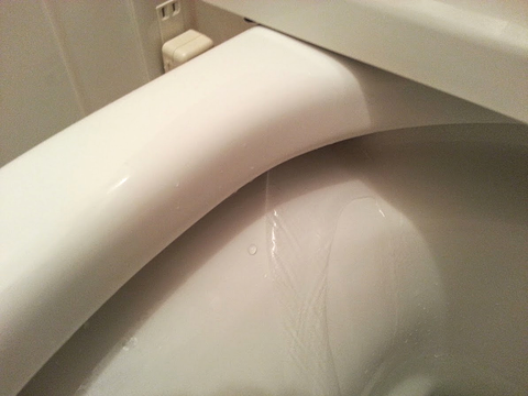 汚いトイレブラシで擦った便器がキレイ！？なぜでしょう･･･