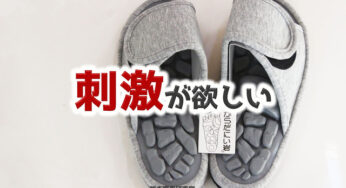 足裏への刺激、足りなくないですか？ただの健康スリッパでは、物足りない方へ…岩を勧めます。