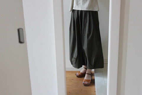 無印良品　バルーン　ロングスカート (3)