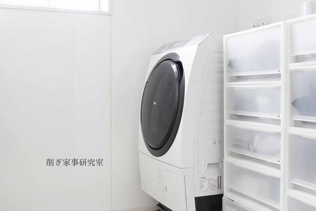 洗濯機掃除　洗剤トレイ　カビ　ドラム式 (2)