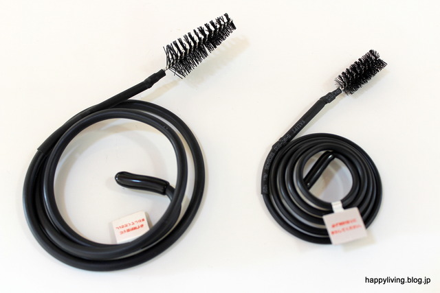 排水管　洗面台　トラップ　掃除　髪の毛　ブラシ (4)