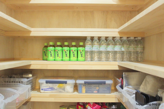 ペットボトル　飲み物収納　冷蔵庫　パントリー (1)