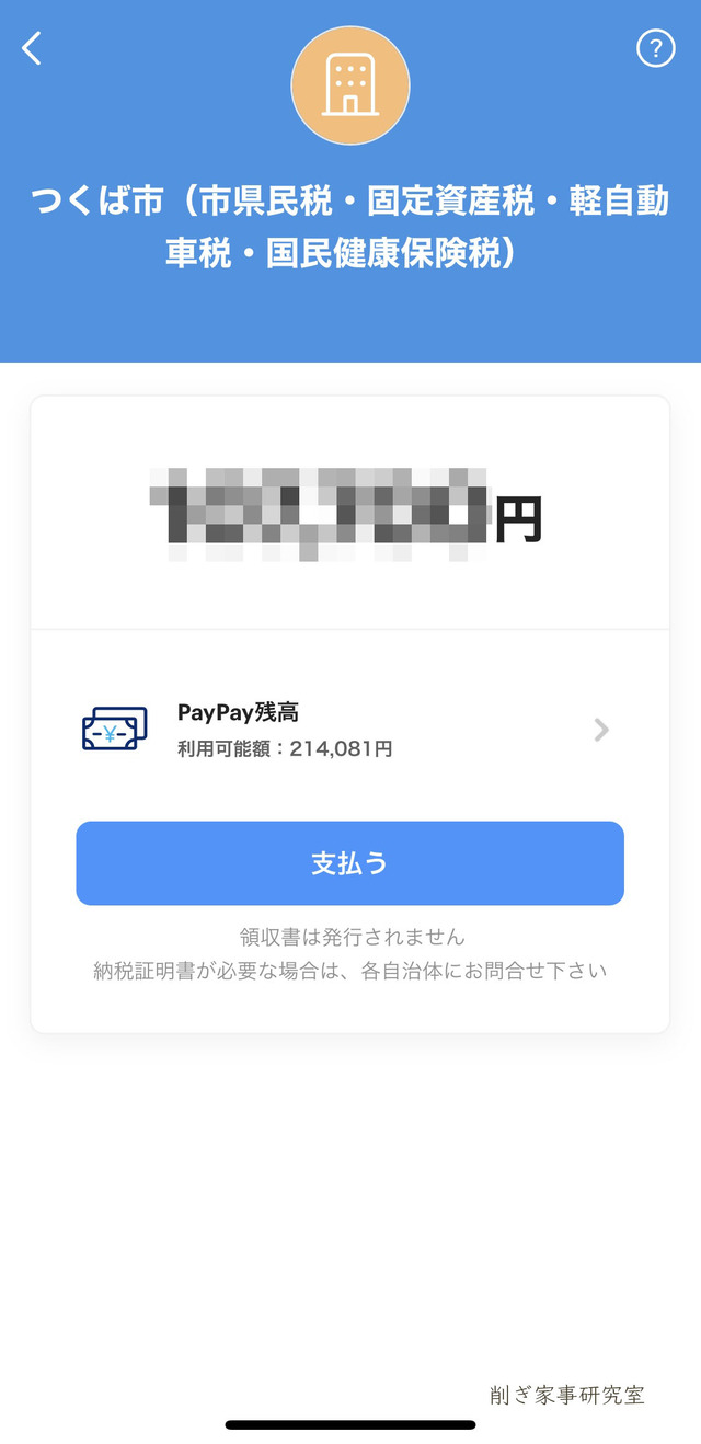 税金 PayPay2