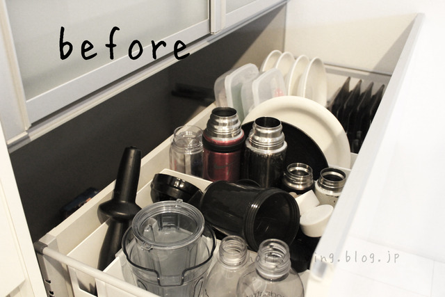 キッチンカップボード　収納　食器棚　使用頻度 (3)
