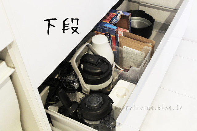 キッチンカップボード　収納　食器棚　使用頻度 (4)